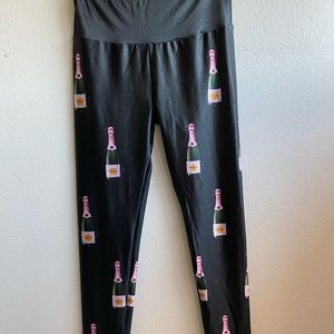 Goldsheep Rose leggings - large